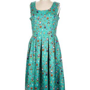 Dolly and Dotty Amanda Green Garden Gnome Circle Dress